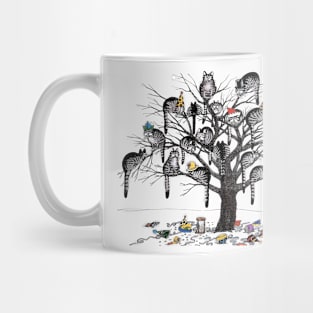 B kliban  cat tree Mug